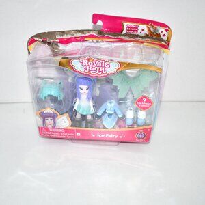Royale High 3" Ice Fairy Fashion Doll with 9 Accessories & Virtual Item Code, Se